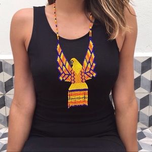 LOVE this one! Beautiful art beaded necklace🔥